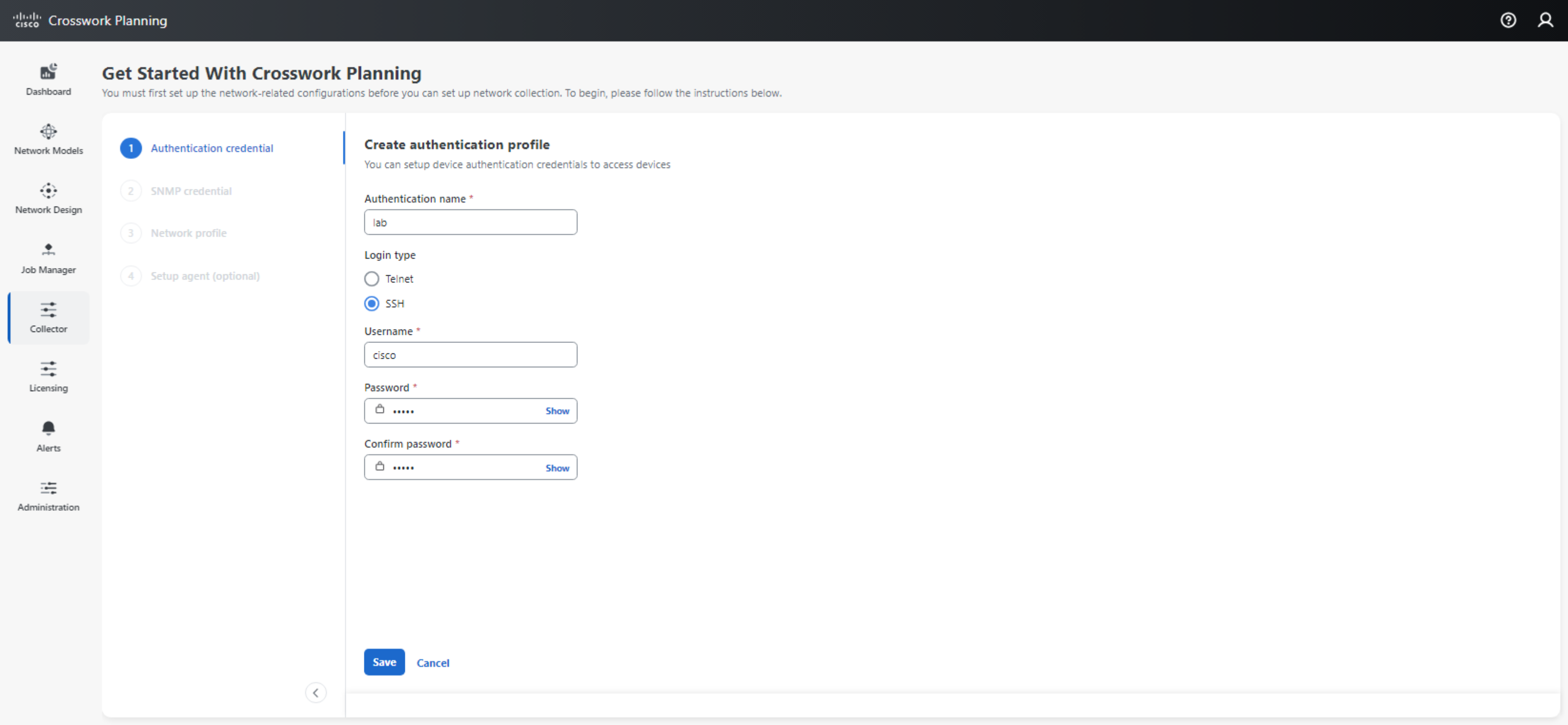 Getting started with Crosswork Planning Collector | Automation Tutorial ...