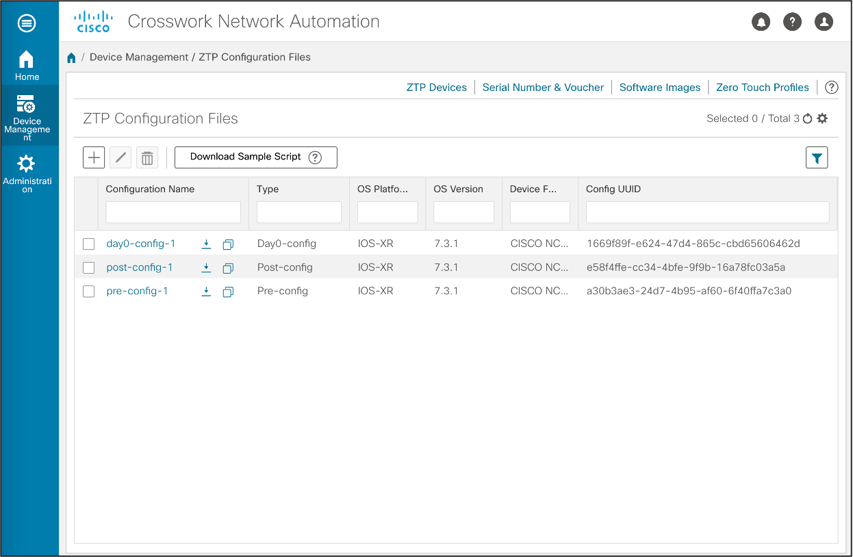 Setting up Crosswork for Secure Zero Touch Provisioning (SZTP ...