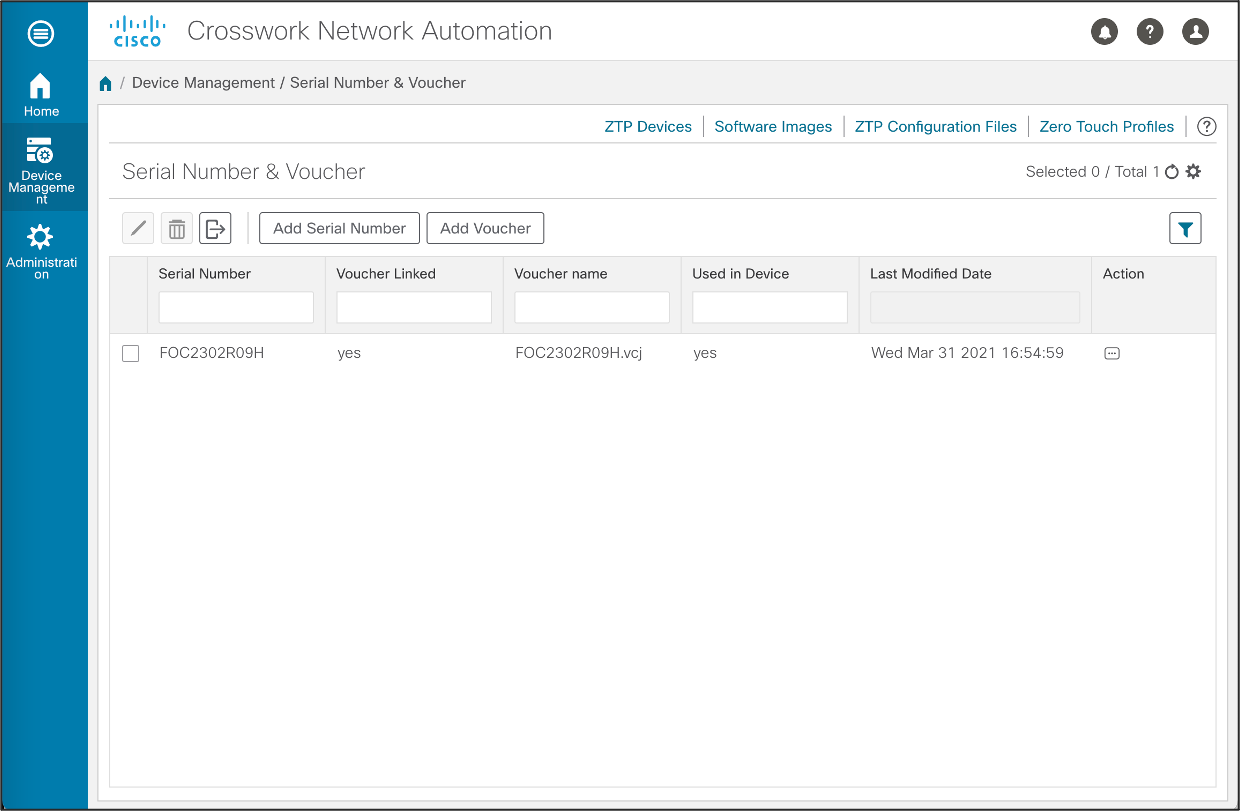 Setting up Crosswork for Secure Zero Touch Provisioning (SZTP ...